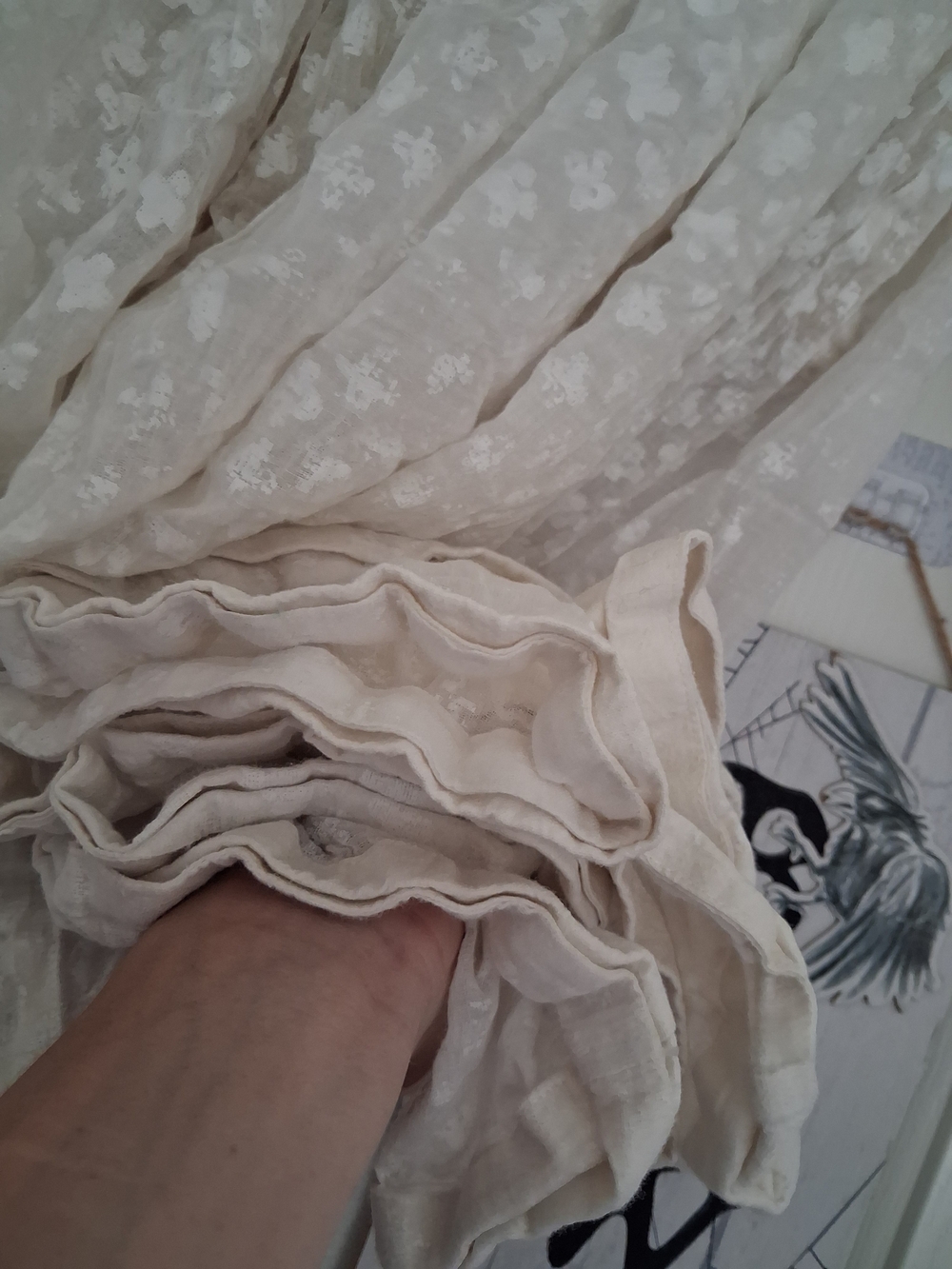 OBO RARE Free PEOPLE 2PC Lola MAXI SKIRT GOWN SET CREAM - Picture 13 of 16